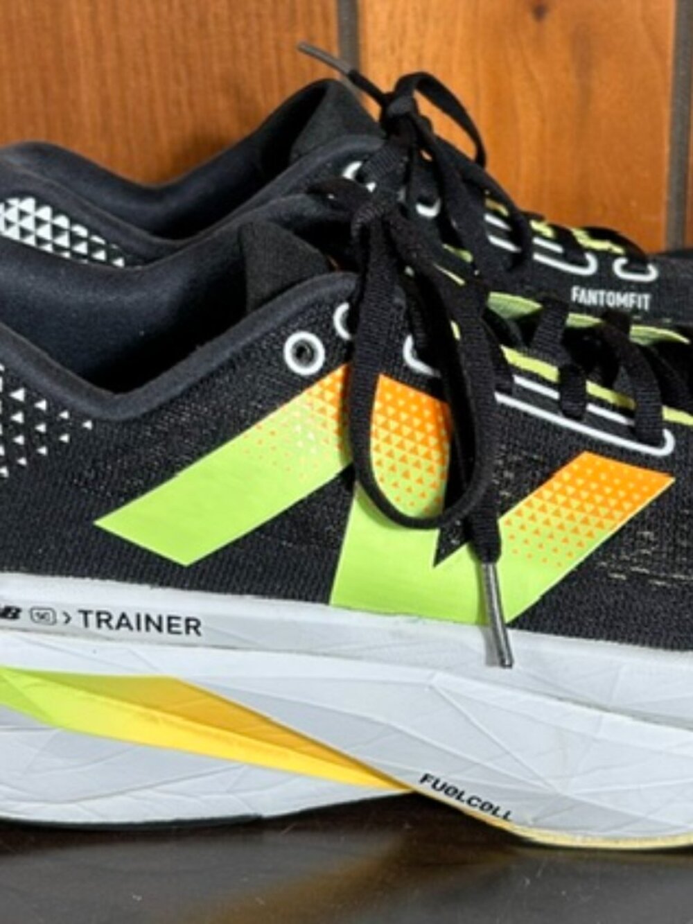 New Balance FuelCell Supercomp Trainer V3 Black Running Shoes W 8.5 - M 7